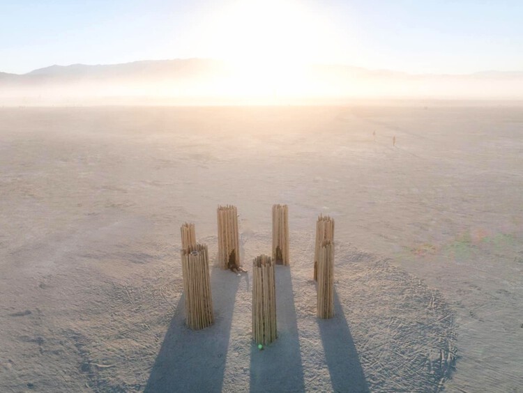 An interconnected mushroom farm and shelter from the desert sun: 8 installations at Burning Man 2024 - Image 18 of 30