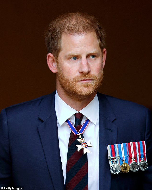 Prince Harry has said he is looking forward to 